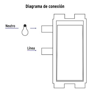 Placa armada con 3 interruptores sencillos, VOLTECK BASIC - Imagen 5