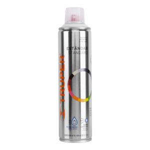 Alternative view of Pintura en aerosol, blanco brillante, bote esbelto, 400 ml