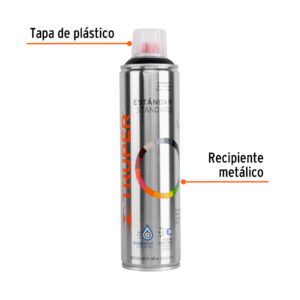 Pintura en aerosol, negro satín, bote esbelto, 400 ml - Imagen 4