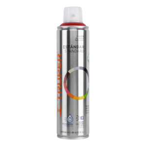 Pintura en aerosol, rojo, bote esbelto, 400 ml, TRUPER - Imagen 2