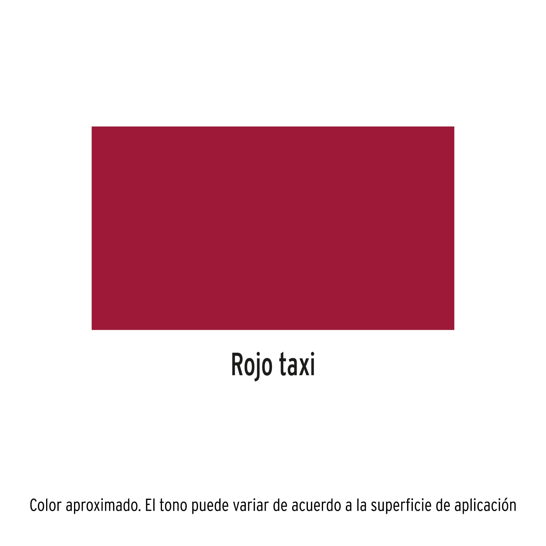 Pintura en aerosol, rojo taxi, bote esbelto, 400 ml - Imagen 3