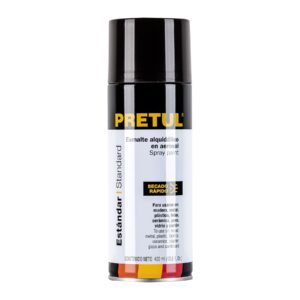 Alternative view of Pintura en aerosol, tabaco, 400 ml, PRETUL