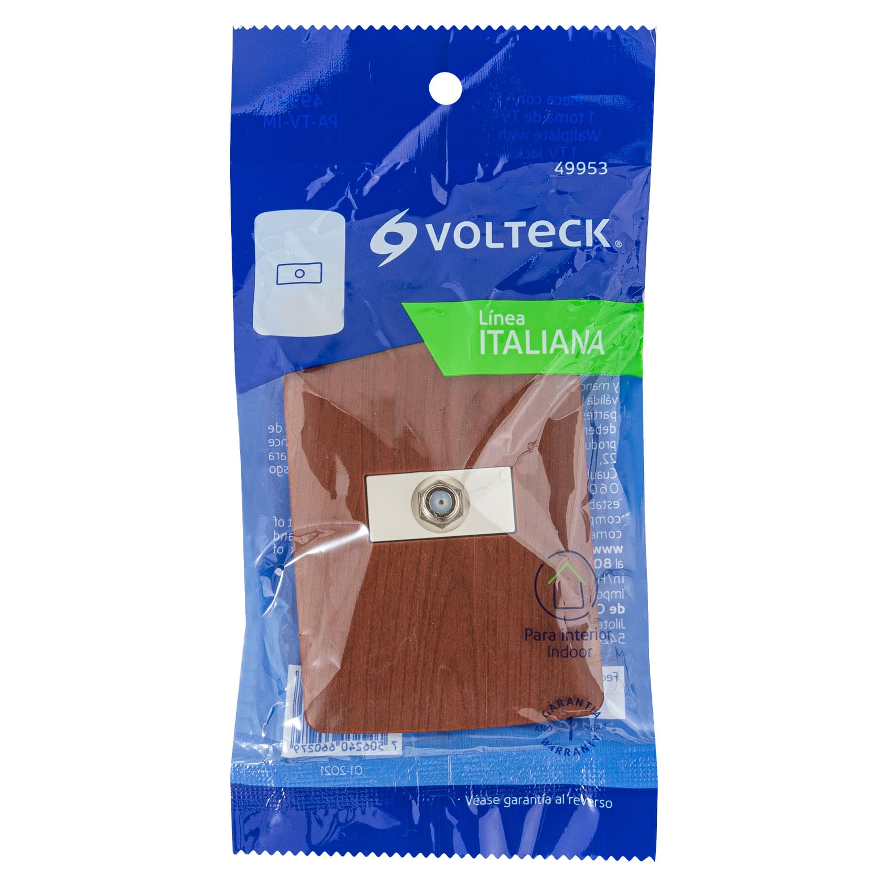 Placa armada con conexión para TV, madera, línea Italiana - Imagen 5