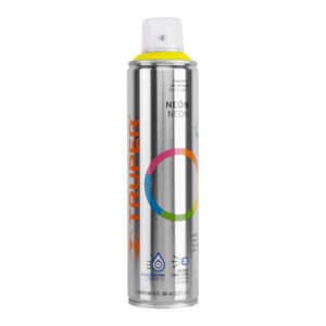 Pintura en aerosol, amarillo neón, bote esbelto, 400 ml - Imagen 2