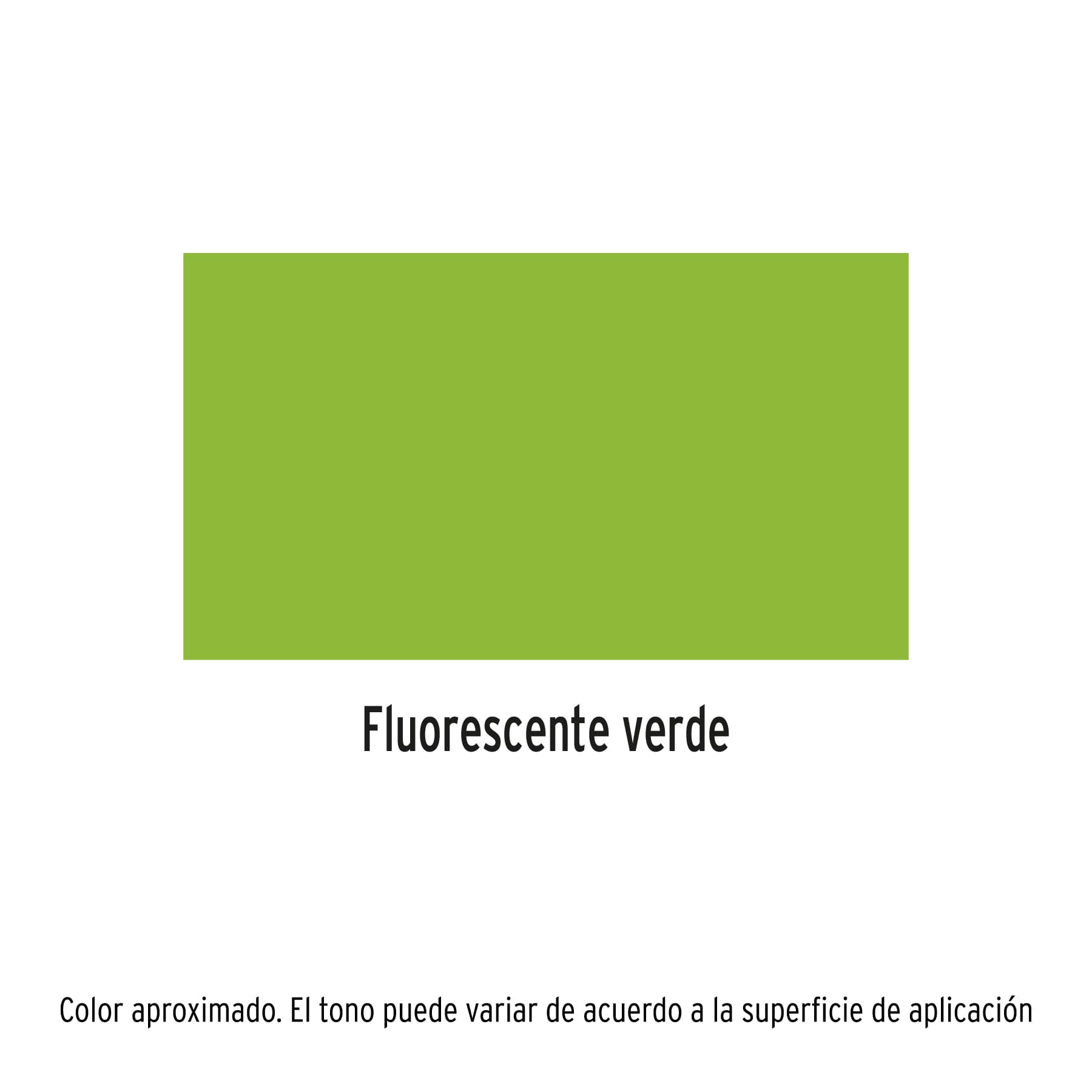 Pintura en aerosol, verde neón, bote esbelto, 400 ml - Imagen 3