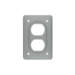 Placa tipo FS, doble, de sobreponer, VOLTECK - Imagen 2