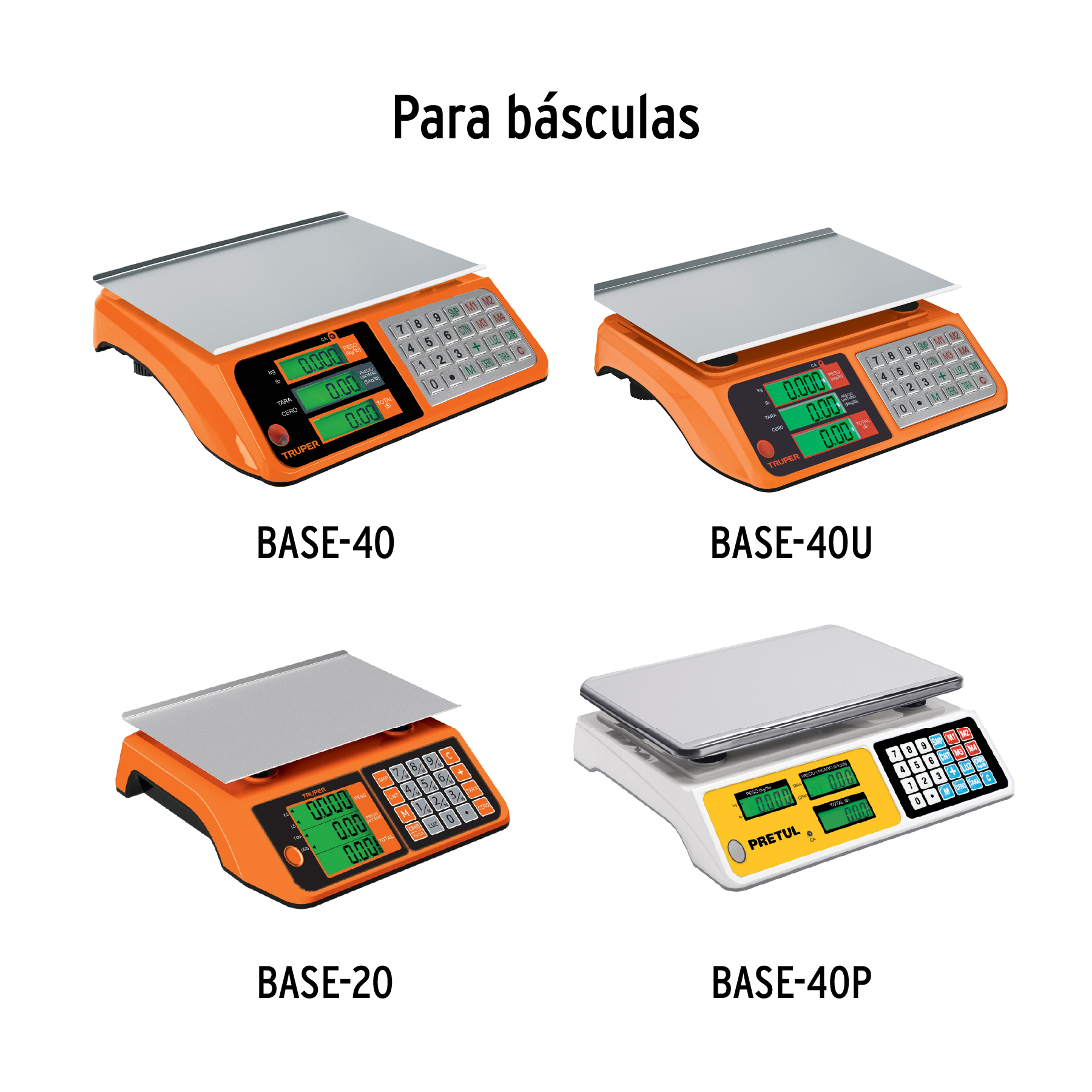 Pata ajustable para báscula electrónica de mesa (40 kg) - Imagen 3