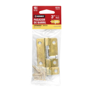 Pasador de barril de acero latón 3', HERMEX - Imagen 5