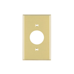 Alternative view of Placa para contacto redondo, de aluminio, línea Standard