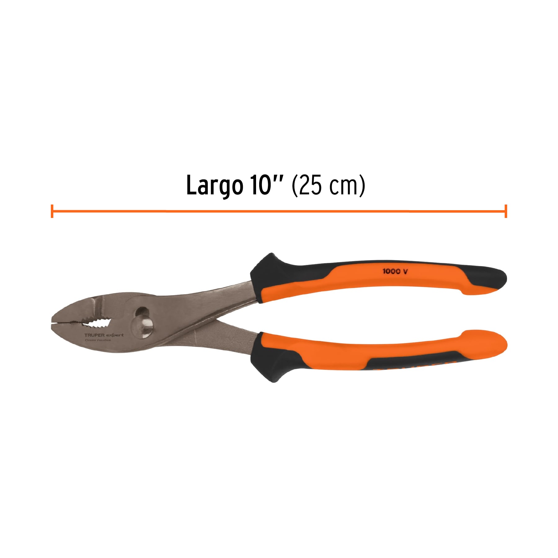 Pinzas de chofer 10' mango Comfort Grip, TRUPER EXPERT - Imagen 4