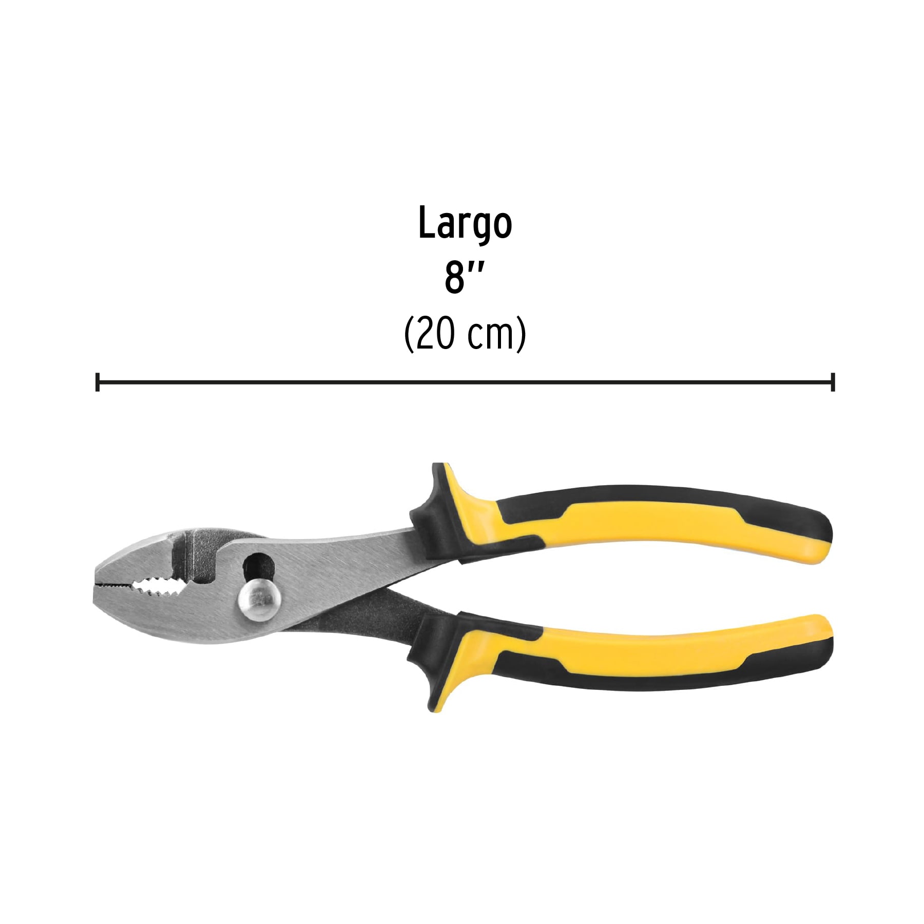 Pinza de chofer 8' mango Comfort Grip, PRETUL - Imagen 4