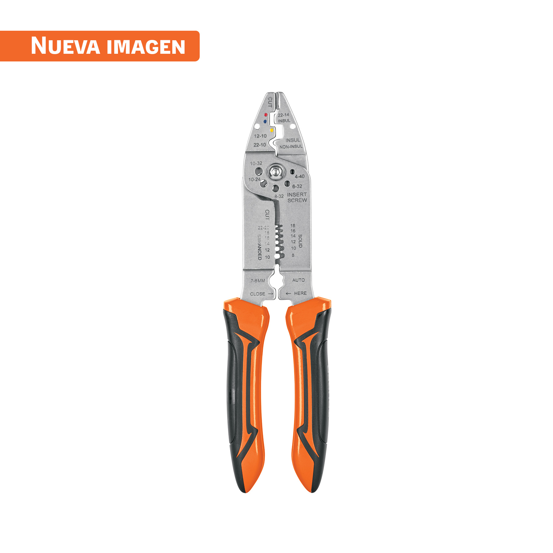 Pinza 9' pela cables, 26 a 10 AWG, TRUPER - Imagen 2