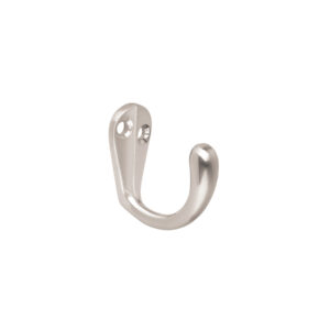 Alternative view of Gancho sencillo tipo perchero, 4 cm, níquel satinado, HERMEX