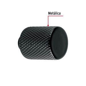 Perilla metálica estilo 'Cádiz', negro, HERMEX - Imagen 3