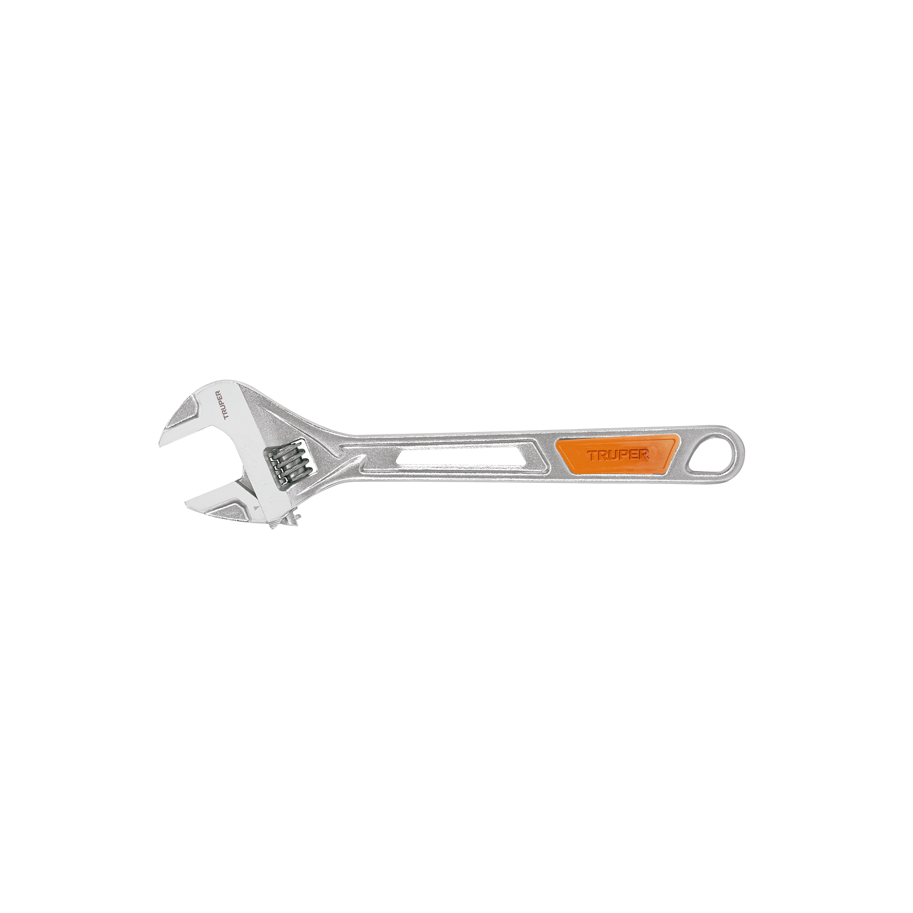 Llave ajustable (perico) 12' cromada, TRUPER - Imagen 2