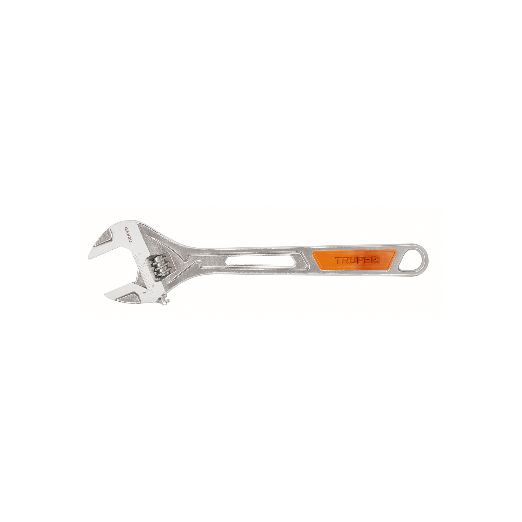 Llave ajustable (perico) 15' cromada, TRUPER - Imagen 2