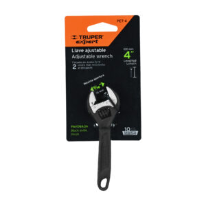 Llave ajustable (perico) 4' profesional pavonada, EXPERT - Imagen 5