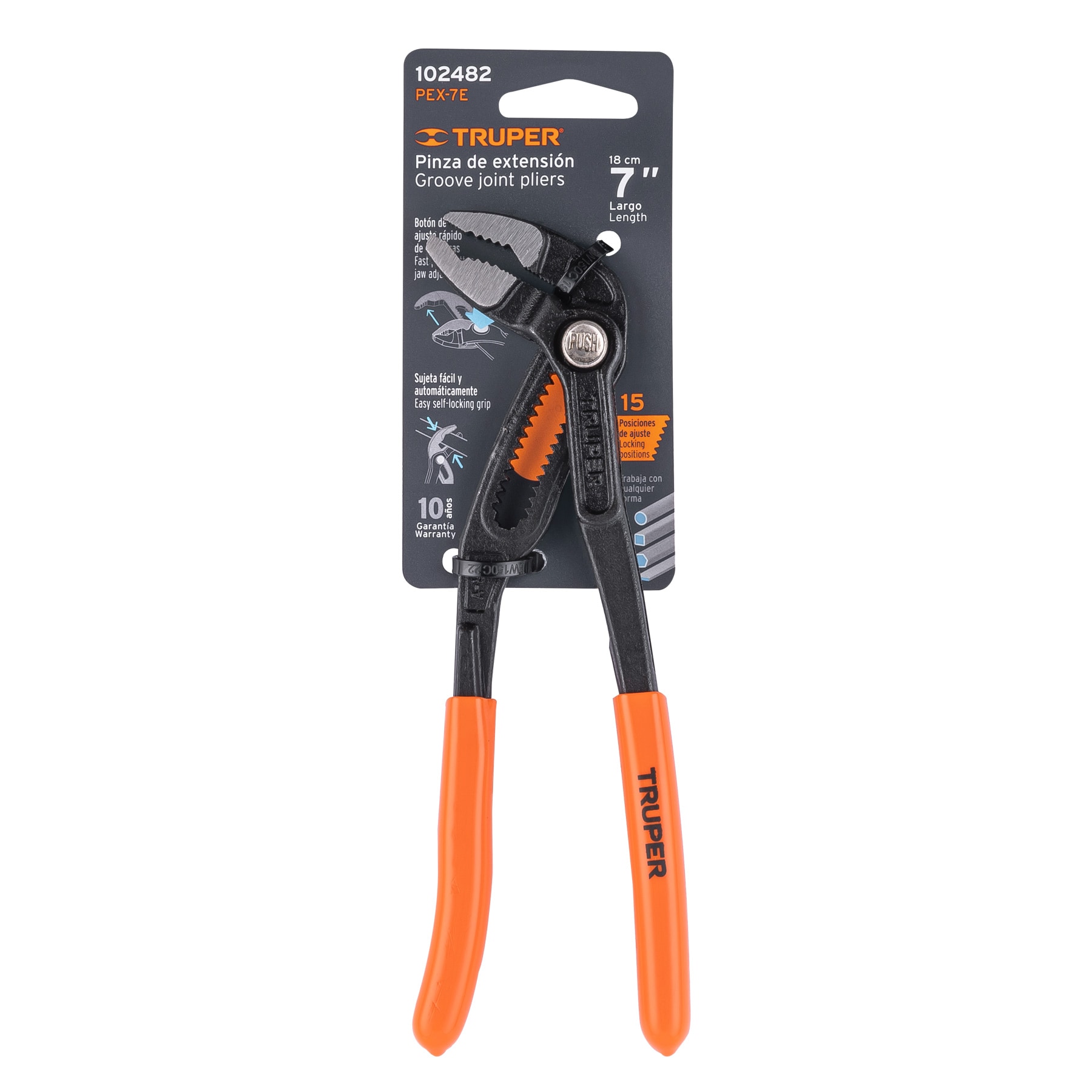 Pinza de extensión 7', mango de PVC, TRUPER - Imagen 5