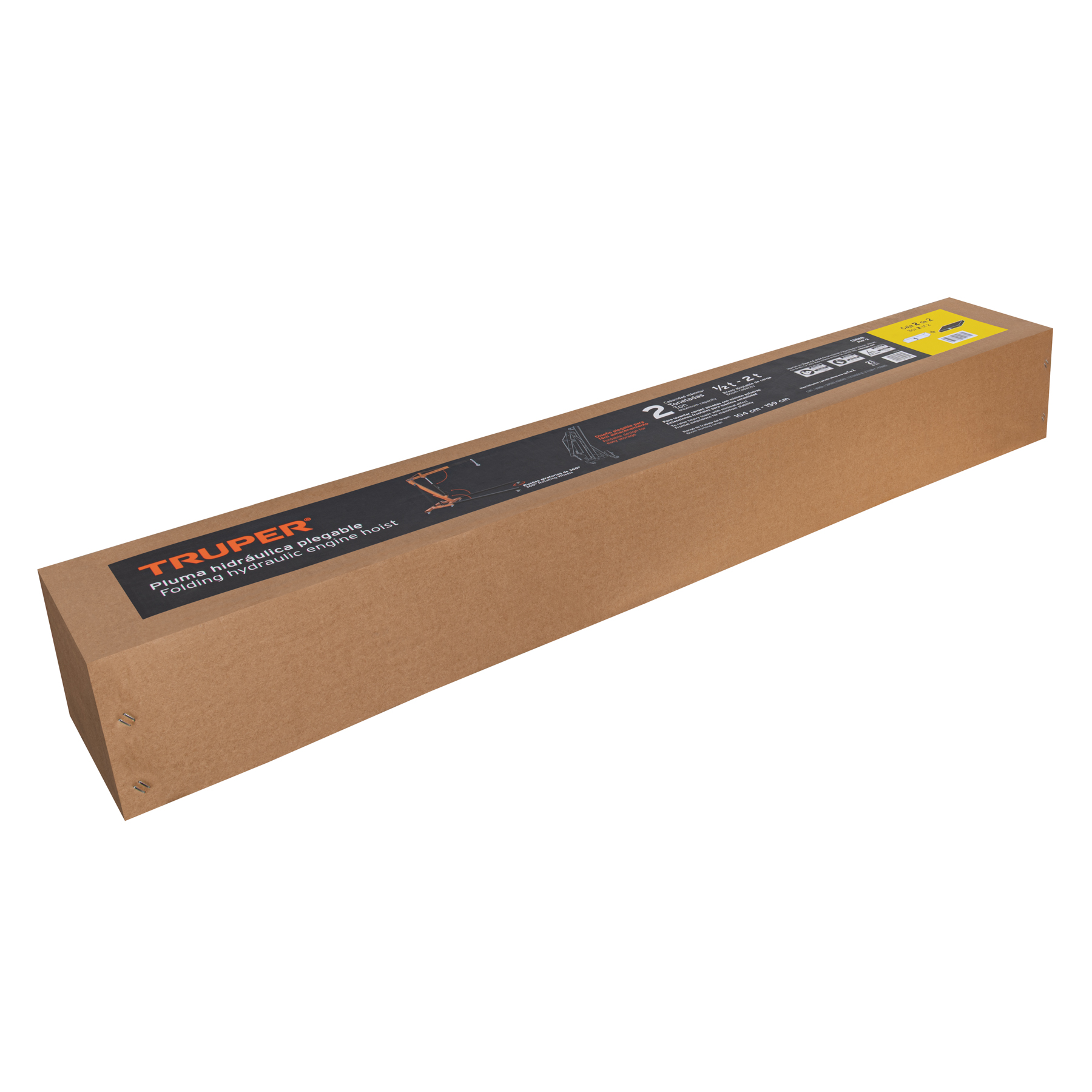 Pluma hidráulica 2 ton, plegable, TRUPER - Imagen 7