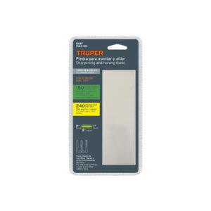 Piedra para asentar 150 mm, doble grano 150 y 240, TRUPER - Imagen 3