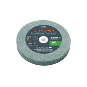 Rueda abrasiva p/esmeril 6'x19mm, carburo silicio, grano 60 - Imagen 2