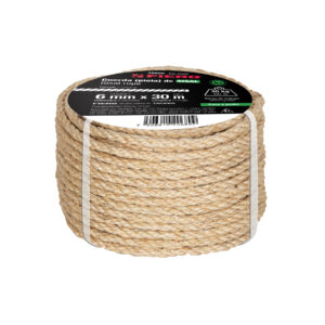 Piola de Sisal (henequén) de 6 mm x 30 m natural, FIERO - Imagen 5