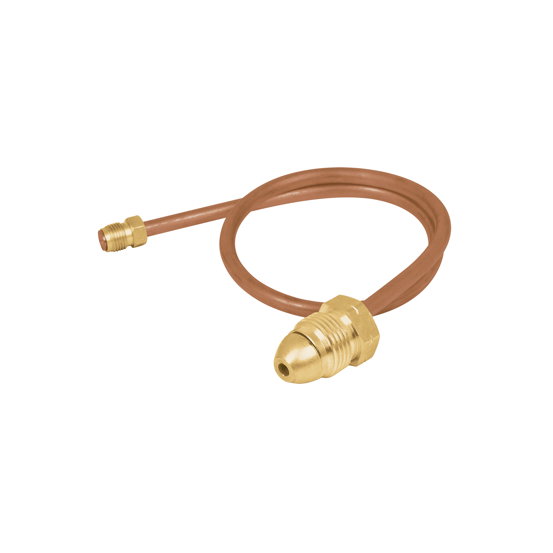 Pigtail con tuerca izquierda, punta pol, 50 cm, FOSET - Imagen 2