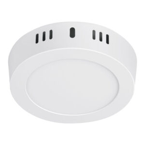 Alternative view of Luminario LED plafón 6W 6500K, redondo, blanco, VOLTECK