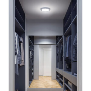 Luminario LED plafón 24W 6500K, redondo, gris, VOLTECK - Imagen 4