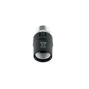 Portalámpara de PVC, con sensor de luz, VOLTECK