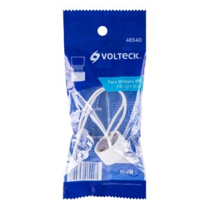 Portalámpara de porcelana para base GU10, VOLTECK - Imagen 4