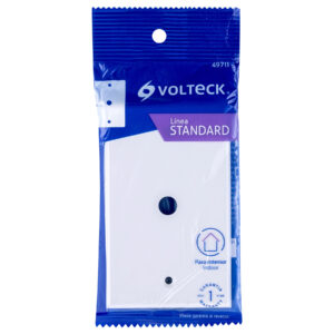Placa de ABS pasacable, Standard, blanco, VOLTECK - Imagen 4