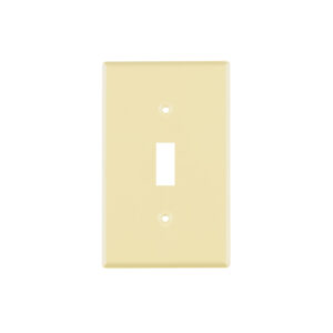 Placa de ABS para interruptor vertical, Standard, marfil - Imagen 2