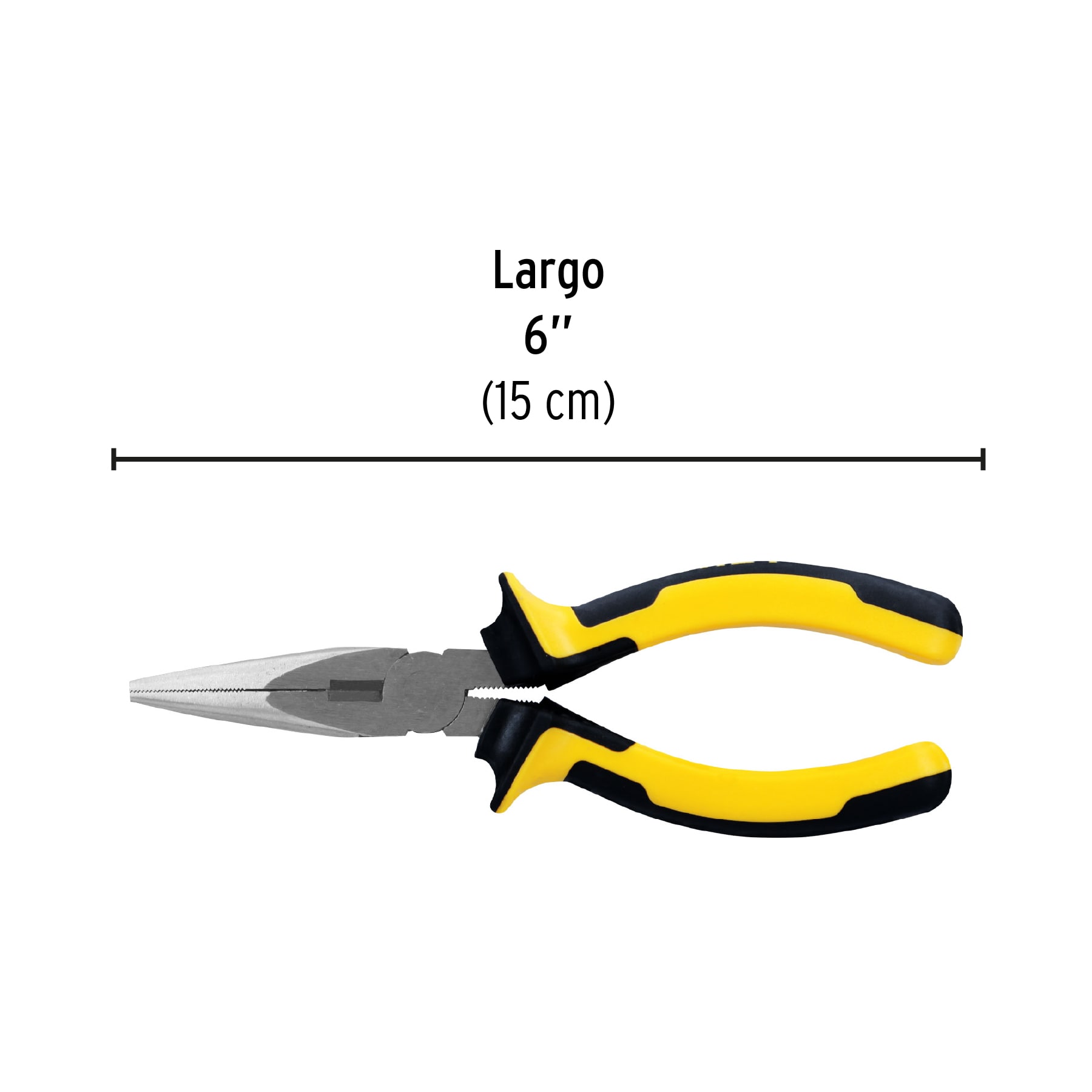 Pinza de punta y corte 6' mango Comfort Grip, PRETUL - Imagen 4