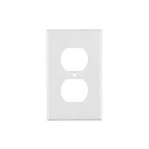 Placa de ABS dúplex, Standard, blanco VOLTECK