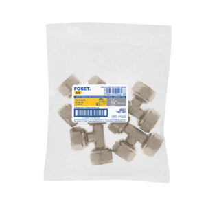Tee para PEALPE, 3/8', FOSET - Imagen 6