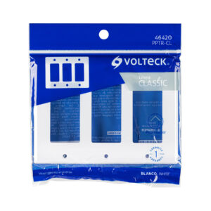 Placa 3 ventanas, de policarbonato, línea Classic, VOLTECK - Imagen 4