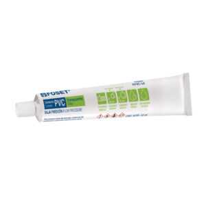 Cemento p/PVC, transparente, baja presión, tubo 50ml, FOSET - Imagen 2