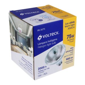 Lámpara de halógeno 75 W tipo PAR 30, en caja, VOLTECK - Imagen 5