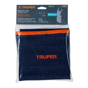 Protección para soldar, peto de mezclilla, TRUPER - Imagen 5