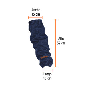 Protección para soldar, mangas de mezclilla, TRUPER - Imagen 4