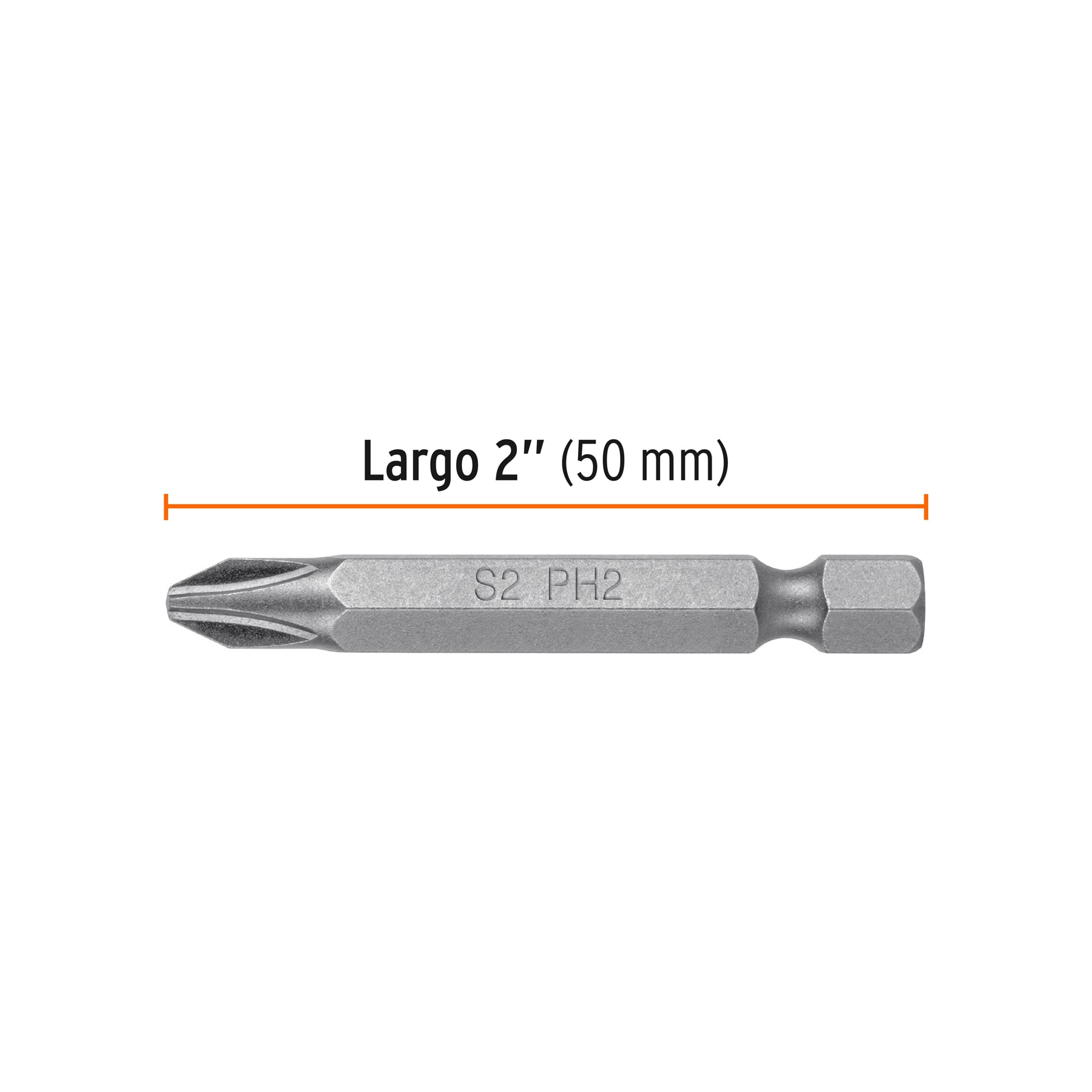 Estuche con 15 puntas de cruz PH2 largo 2', TRUPER EXPERT - Imagen 4