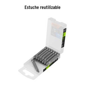 Estuche con 15 puntas de cruz PH3 largo 2', TRUPER EXPERT - Imagen 5