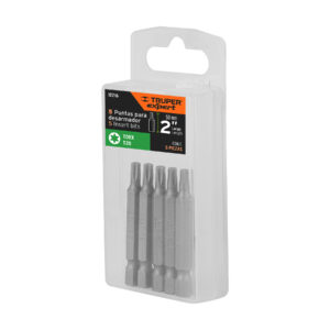 Estuche con 5 puntas torx T20 largo 2', TRUPER EXPERT - Imagen 6