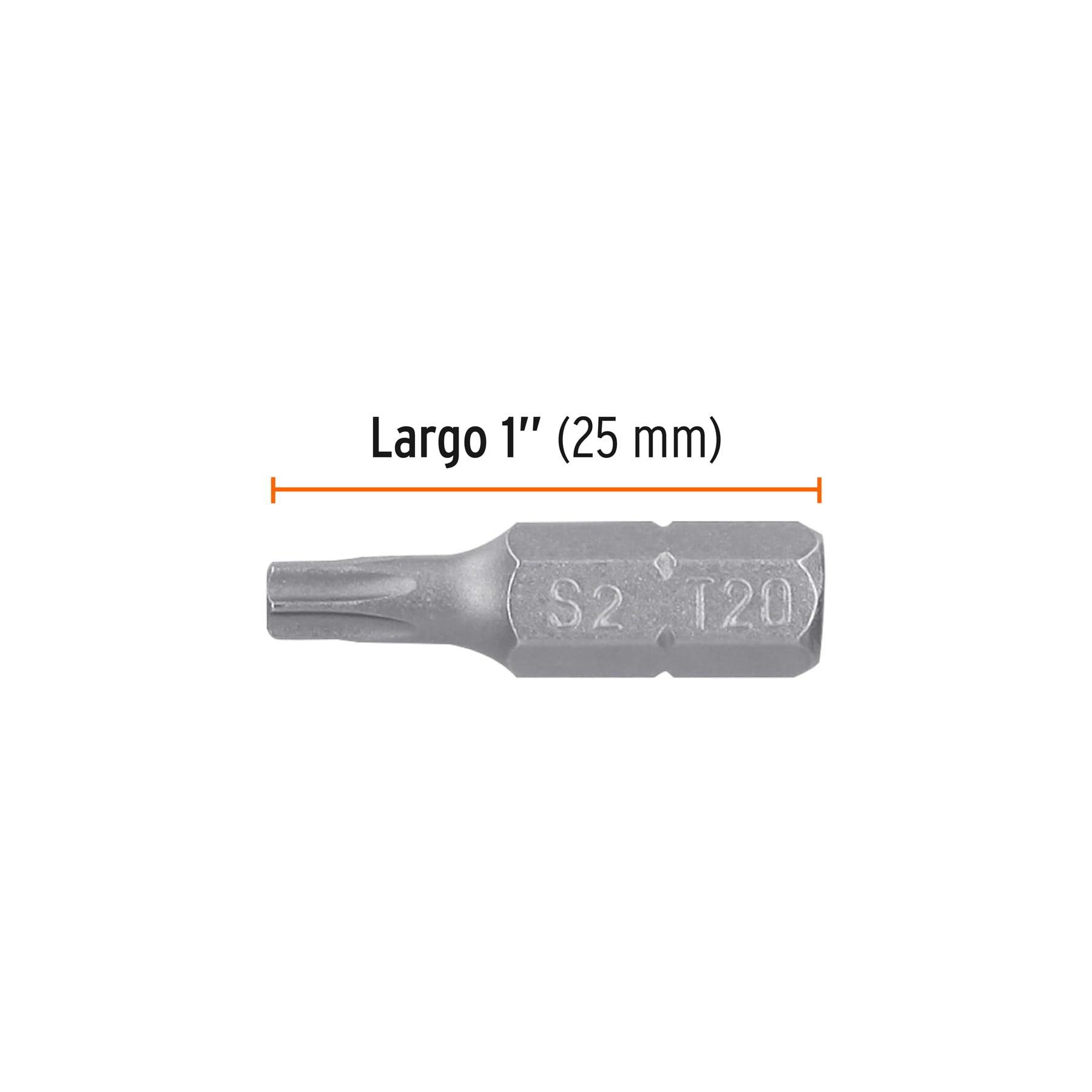 Estuche con 5 puntas torx T20 con seguro largo 1', EXPERT - Imagen 4