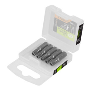 Alternative view of Estuche con 5 puntas torx T30 con seguro largo 1', EXPERT