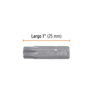 Estuche con 5 puntas torx T40 con seguro largo 1', EXPERT - Imagen 4