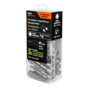 Estuche con 50 dados magnéticos de 3/8' largo 2-1/2', EXPERT - Imagen 6