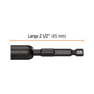 Estuche con 4 dados magnéticos de impacto 3/8' largo 2-1/2' - Imagen 5