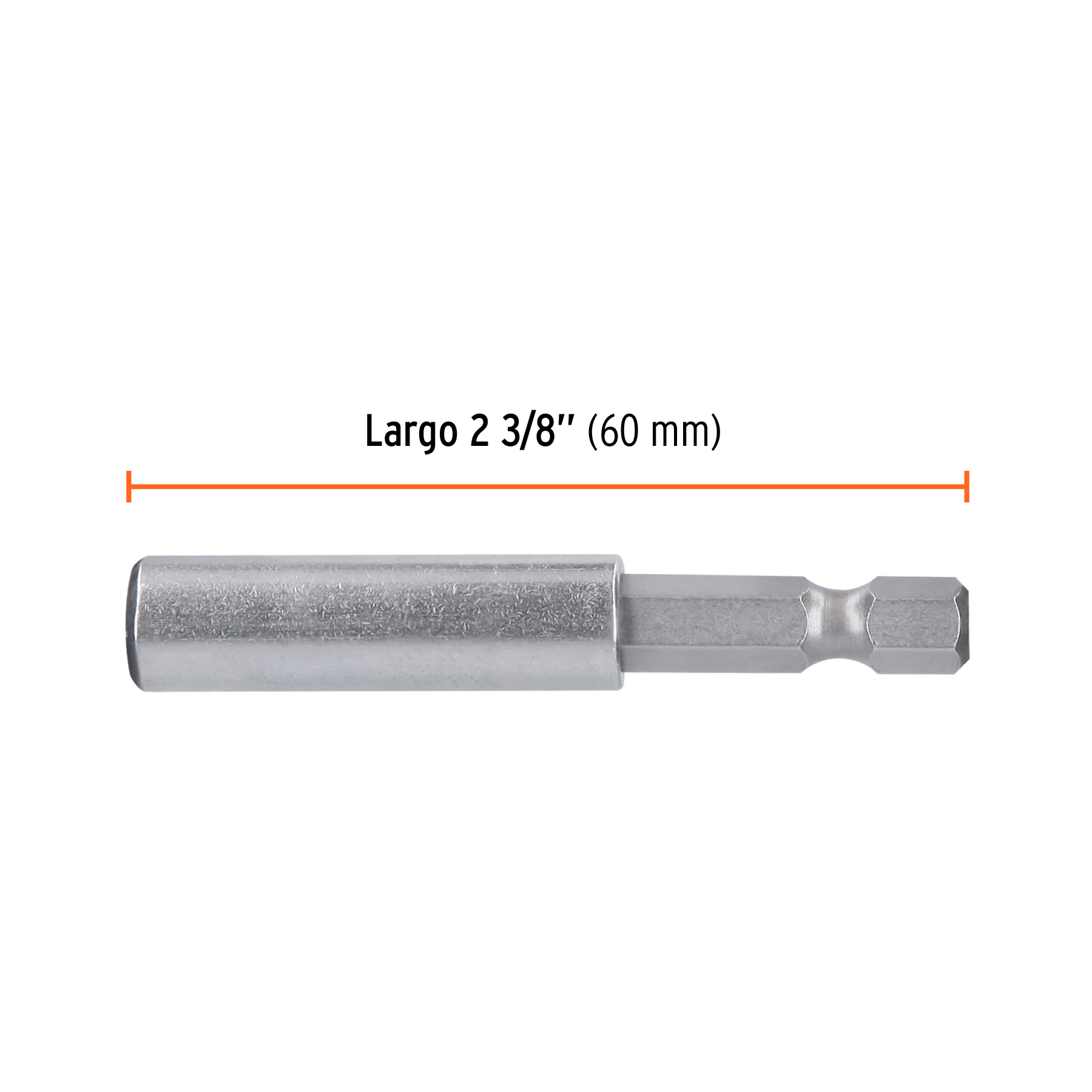 Estuche con 5 extensiones de 60 mm, magnéticas, EXPERT - Imagen 4
